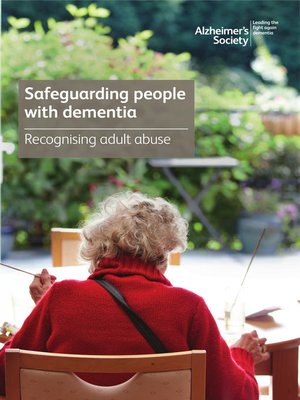 cover image of Safeguarding people with dementia